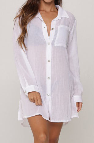 Breeze Collection  Big Shirt  Fabric Content: 80% Polyester/ 20% Cotton  Product#: J196823
