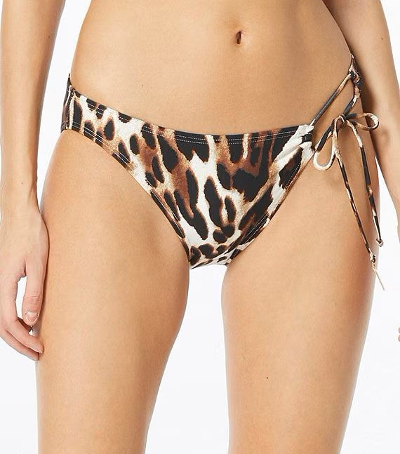 Vince Camuto Animal Tie Side Pant  Nylon/Spandex  Hand wash cold water Top and bottom sold separately Front View