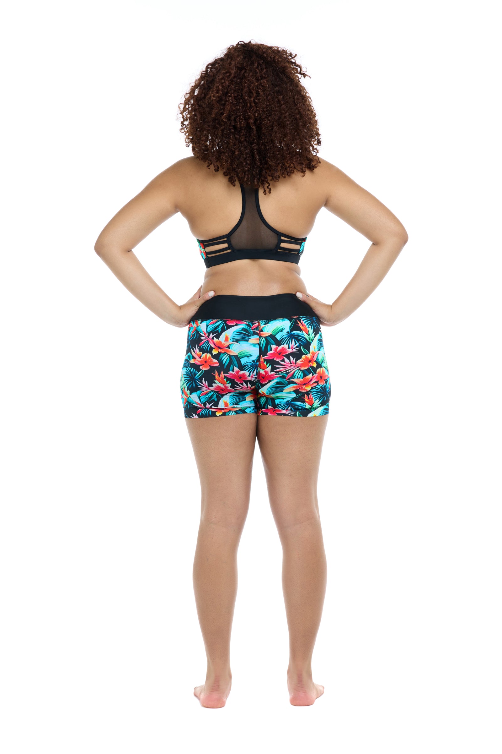 Body Glove Colola Speedy Short  Nylon/Spandex  Hand wash cold water Top and bottom sold separately Back View