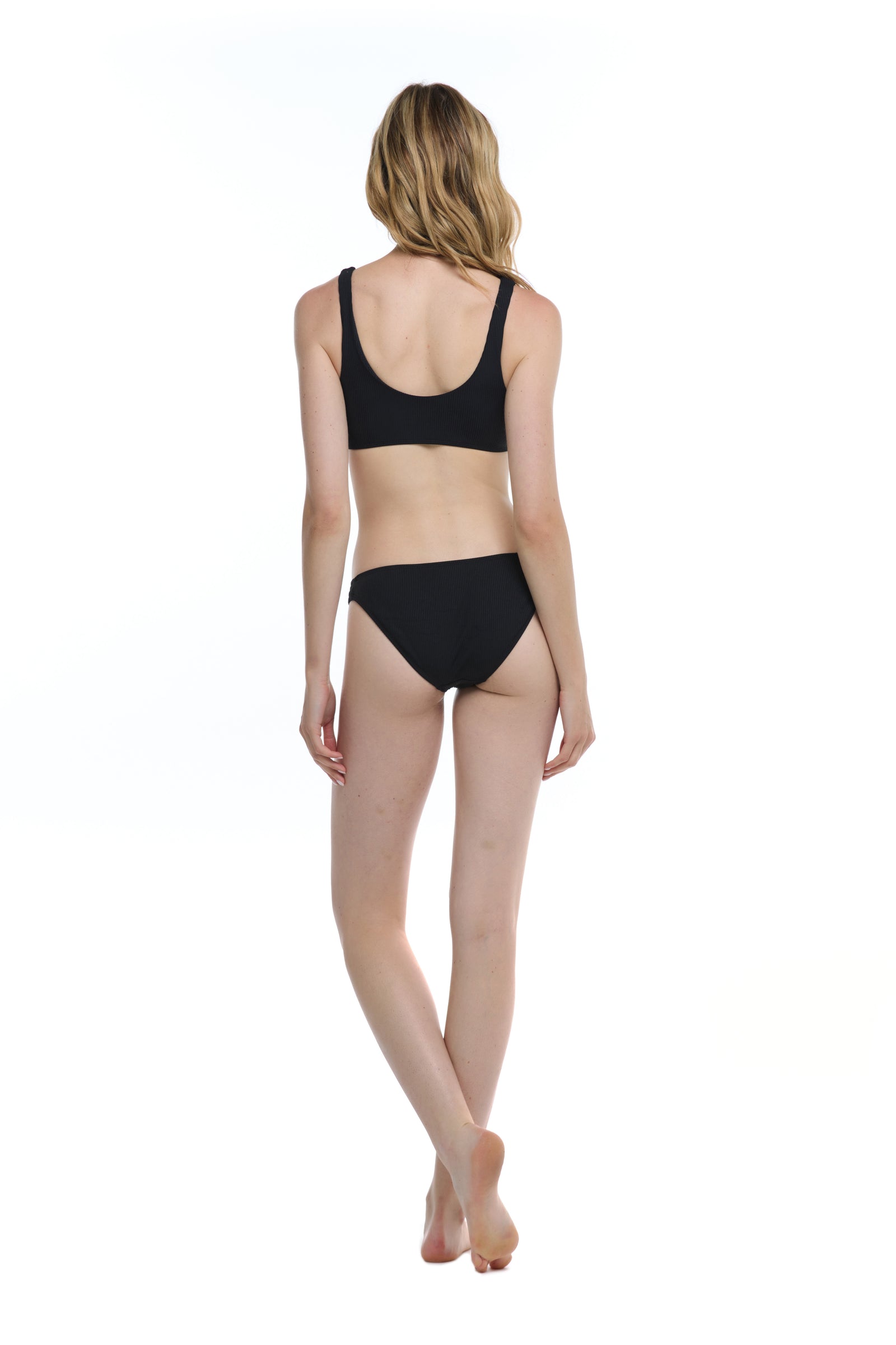 Body Glove Ibiza Kate Scoop Bra  Polyamide/Spandex  Hand wash cold water Top and bottom sold separately Back View