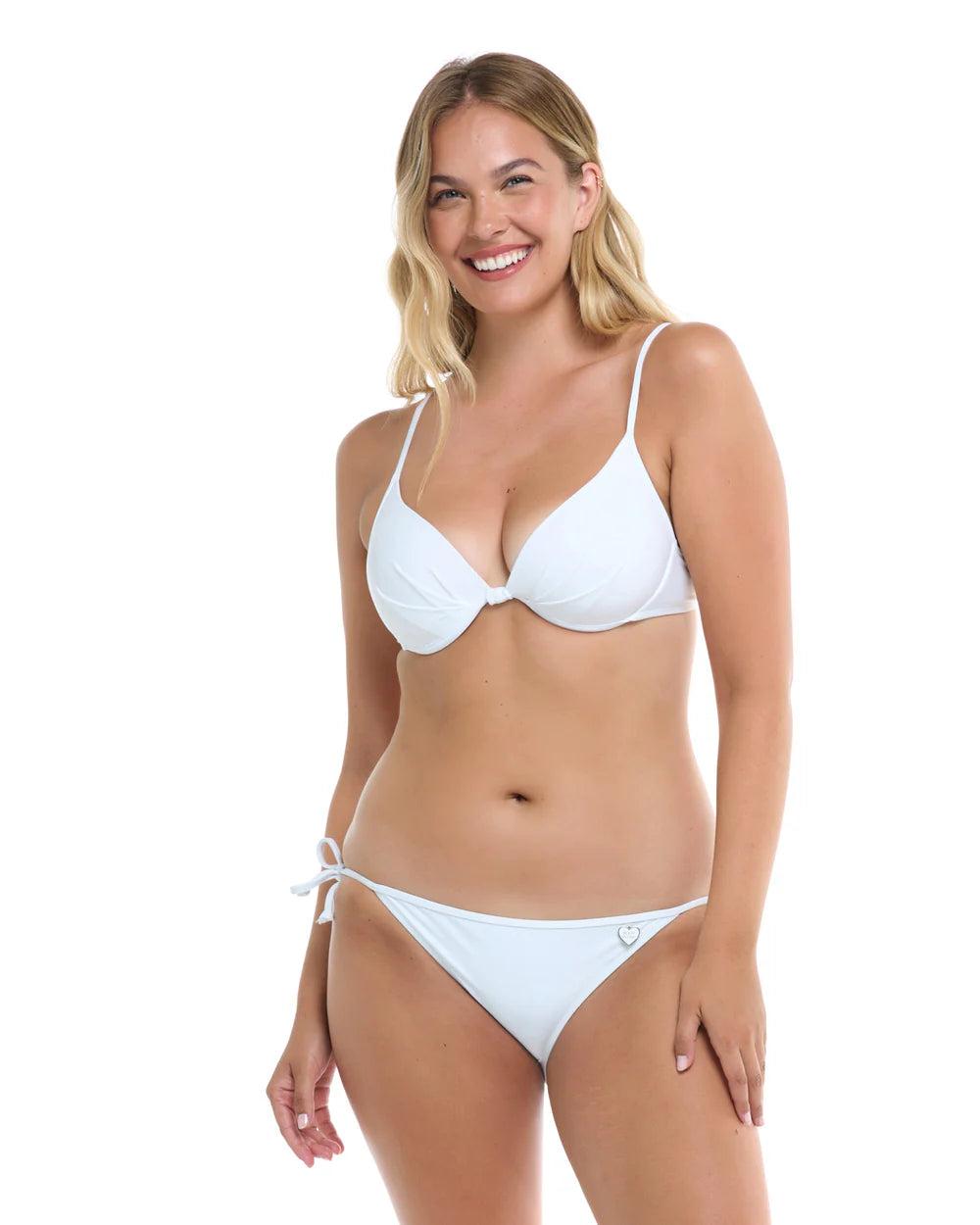 Body Glove Smoothies Greta Underwire Bra  Nylon/Spandex  Hand wash cold water Top and bottom sold separately Front View