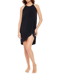 Signature Solids Chain Caftan Cover Up