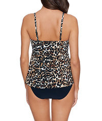 LEOPARD COLLECTION: MAGICSUIT  Chloe Tankini Top  Features: Soft Cup  Product#: 6015134