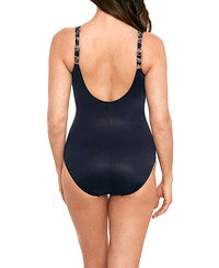 LINKED IN COLLECTION: MIRACLESUIT   Oceanus V-Neck One Piece  Features: Soft Cup  Product#: 6553988