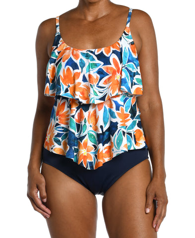 Cougar Triple Tiered Tankini