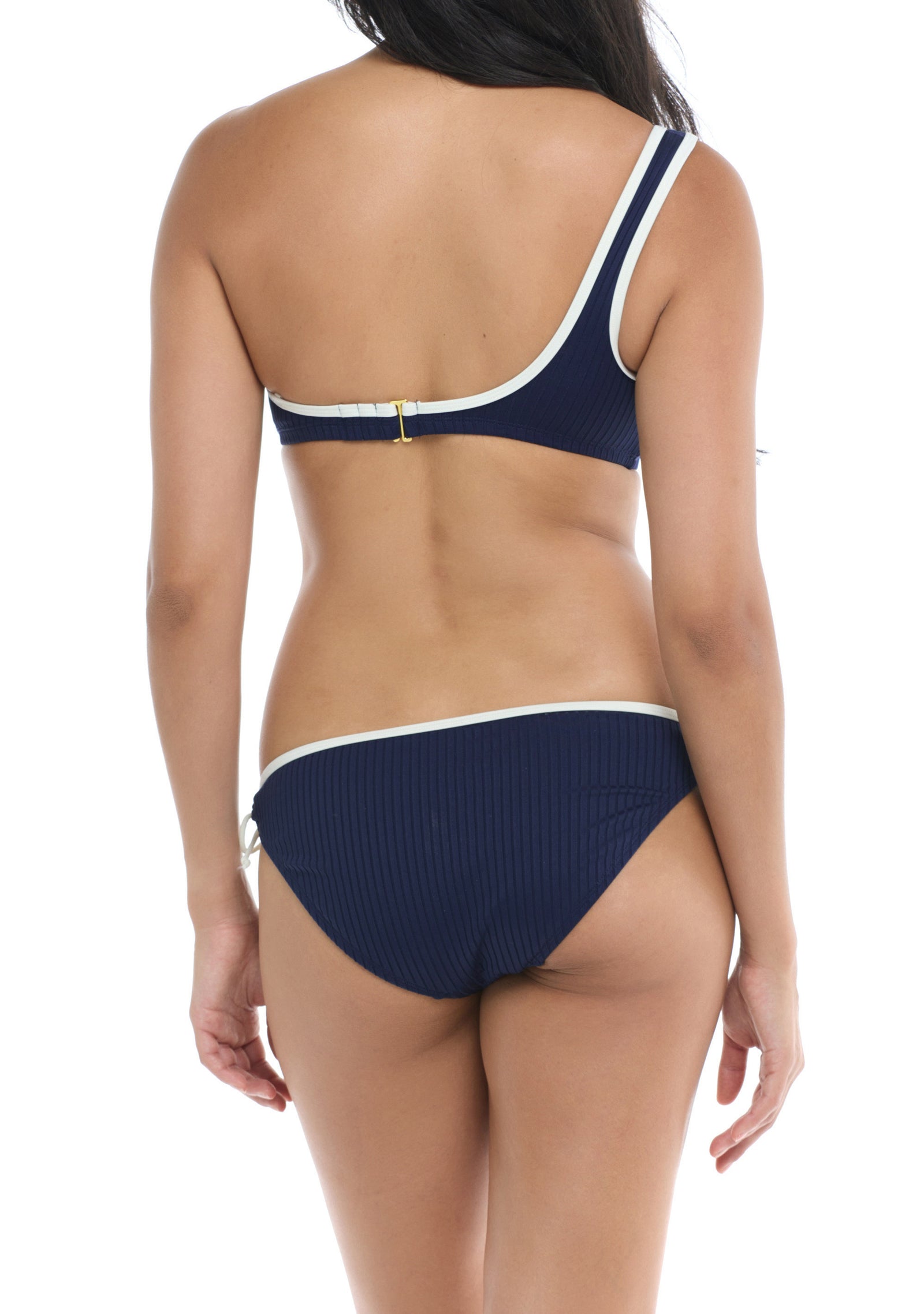 MAU LOA COLLECTION: JULIANA  Low Rise, Clean Finish Front, Adjustable Front Loops, Ribbed Fabric, Full Coverage  Product#: SK736148
