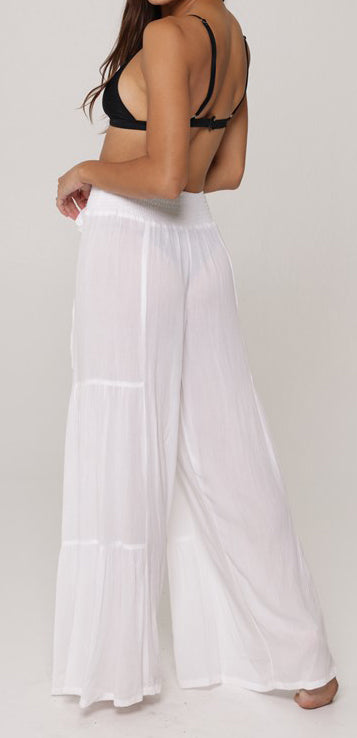 The Tulum Pant  Tiered Tulum Pant  Fabric Content: 100% Rayon - Crepon  Product#: J189623