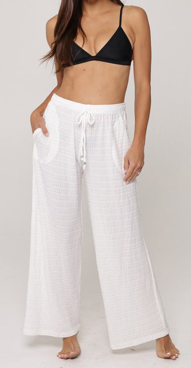 Maui Collection  Beach Pant  Fabric Content: 97% Polyester/ 3% Spandex - Jacquard Knit  Product#: J227723